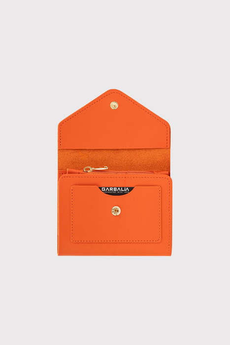 Zoozie Bags Cartera Mujer Piel PU Naranja Elegante Práctica Funcional